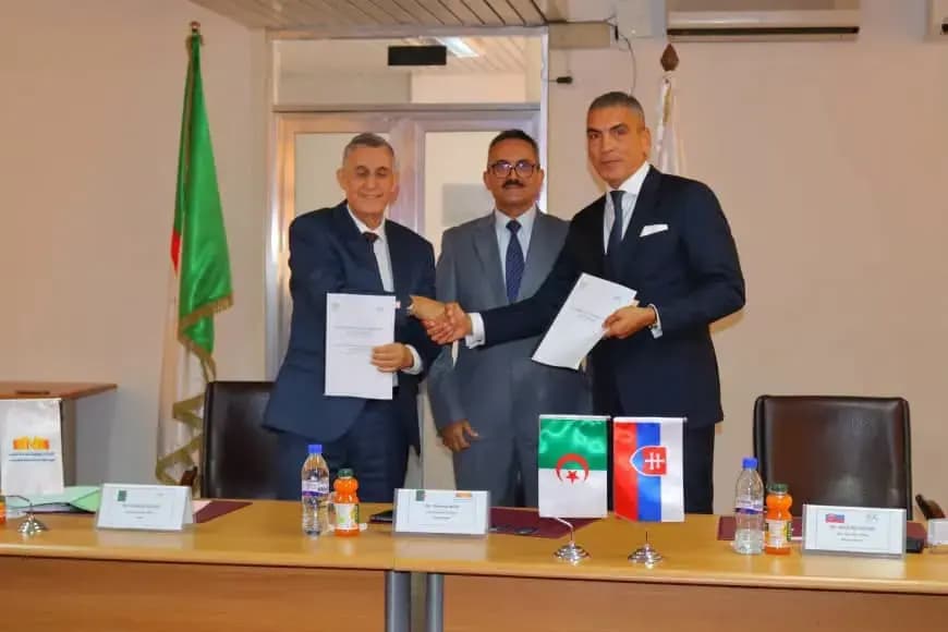 Argelia y Eslovaquia firman un acuerdo de cooperación para valorizar los residuos industriales