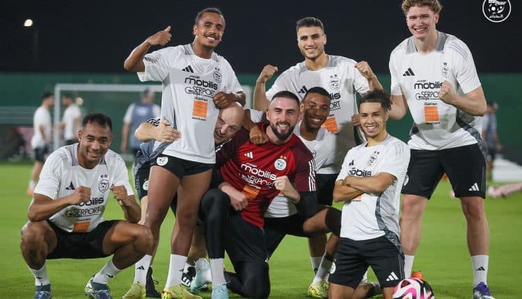 Selección argelina inicia su preparación para la CAN 2025 en Yeda