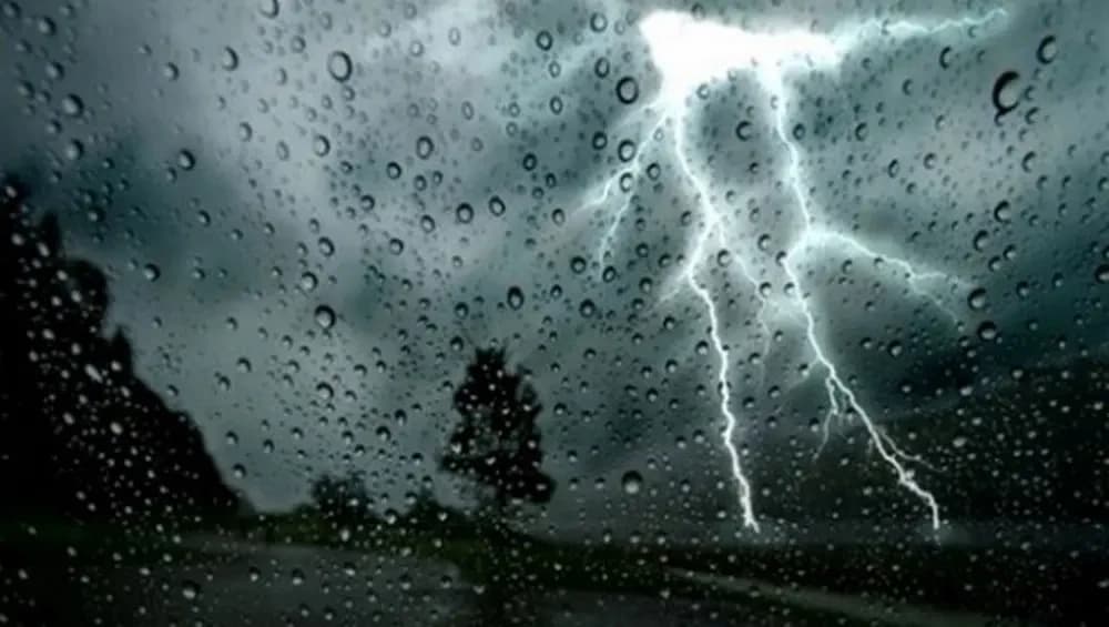 Lluvias tormentosas en varias provincias del país
