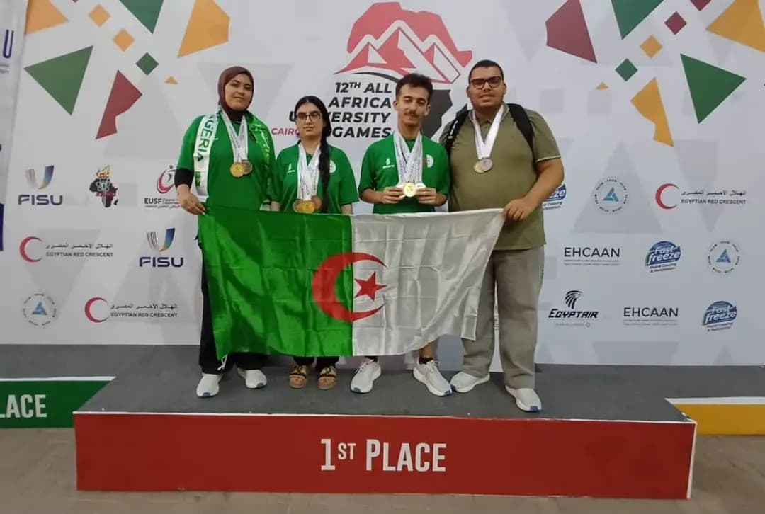 Juegos Africanos Universitarios 2026 : Argelia suma siete medallas en ajedrez
