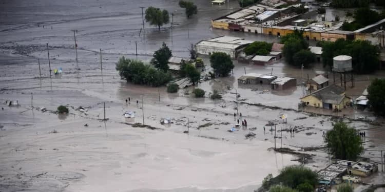 Inundaciones en Sudáfrica