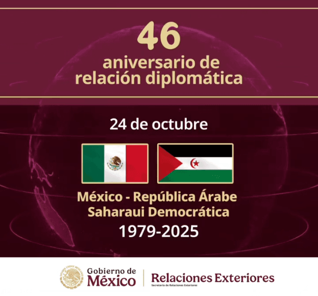 México celebra 46 años de relaciones diplomáticas con la República Saharaui
