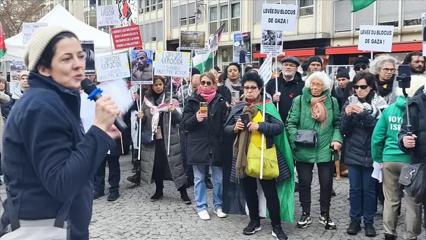 Concentración en París para exigir la liberación de los detenidos palestinos