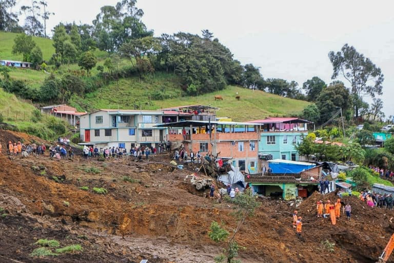 Colombia: lluvias torrenciales dejan 13 muertos esta semana