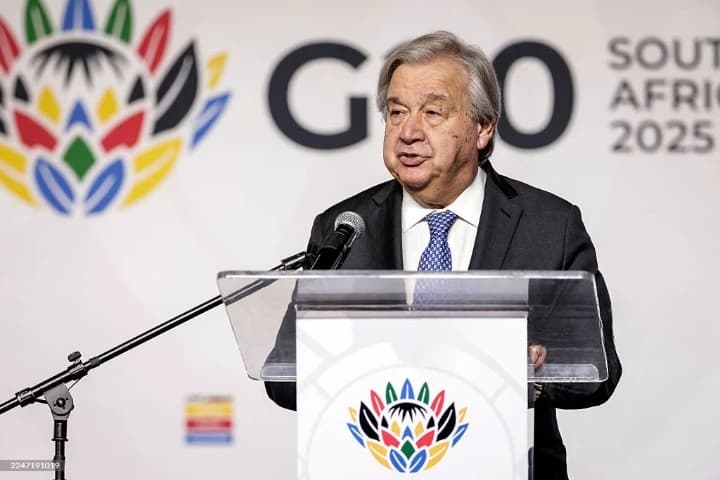 Guterres destaca “la fragilidad” de África ante los desafíos del cambio climático