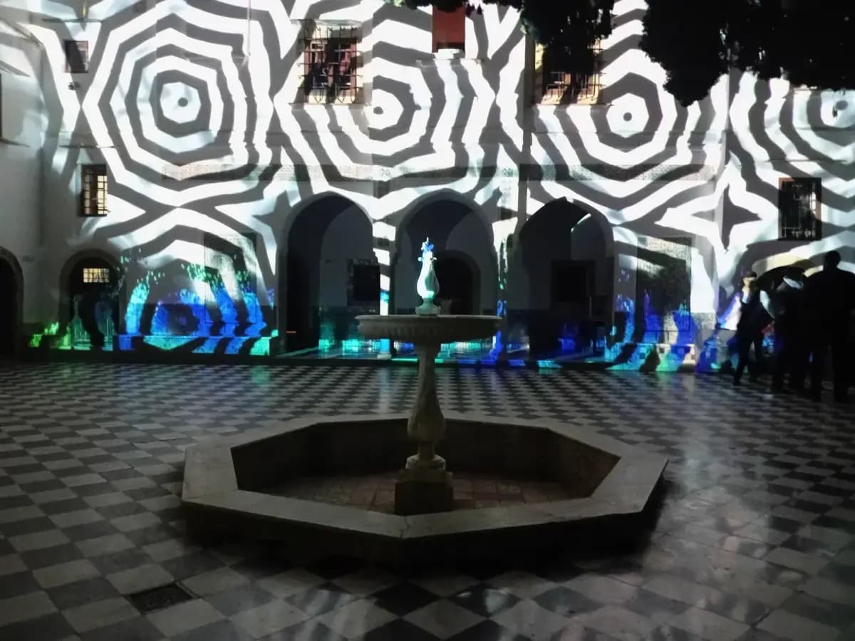 Inauguración del Mapping Festival Algeria en el