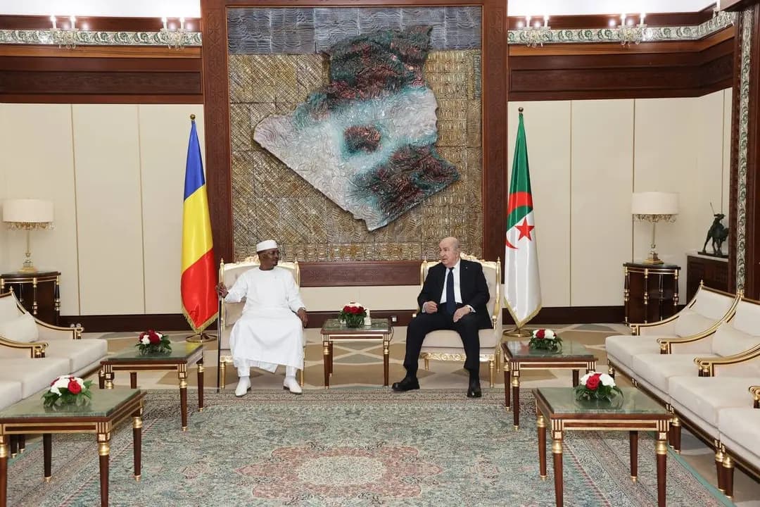 Presidente de la República mantiene un encuentro a solas con su homólogo chadiano