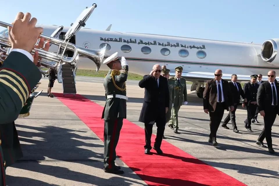 El presidente de la República realiza una visita de trabajo e inspección en Constantina