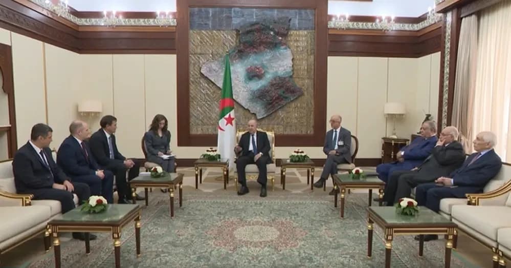 Presidente de la República recibe al ministro de Asuntos Exteriores de Bielorrusia