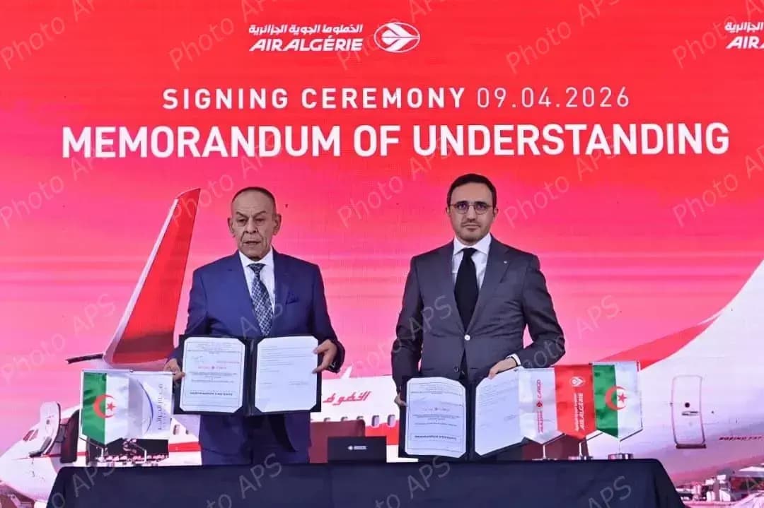 Acuerdo entre Air Algérie y SGSIA para la creación de un centro de carga moderno