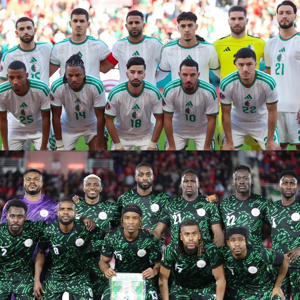 Un historial de rivalidad equilibrada marca el Argelia–Nigeria