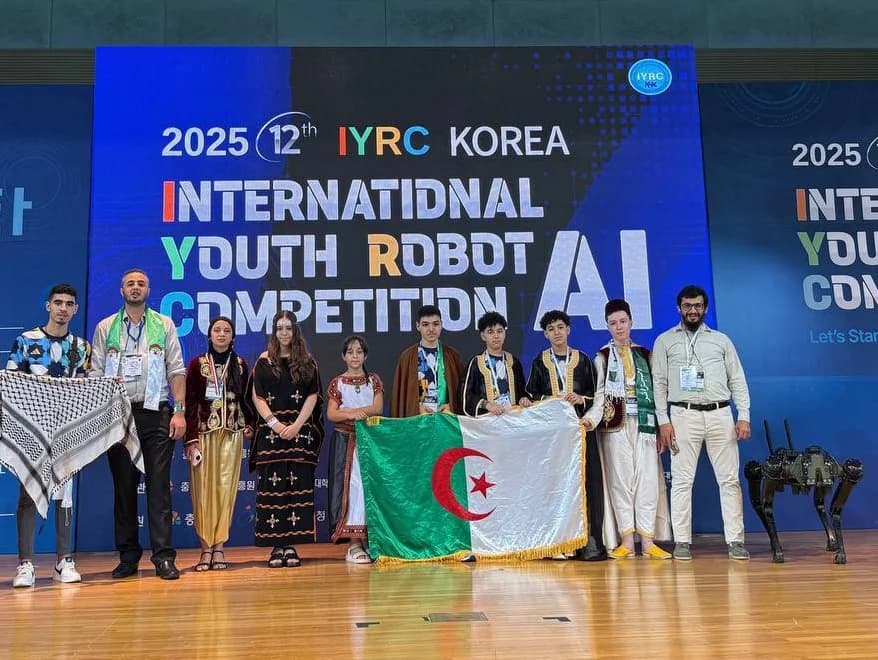 Argelia obtuvo tres medallas durante la Competencia Internacional Juvenil de Robótica e Inteligencia Artificial (International Youth Robot Competition - IYRC 2025), organizada en Corea del Sur los días 5 y 6 de agosto