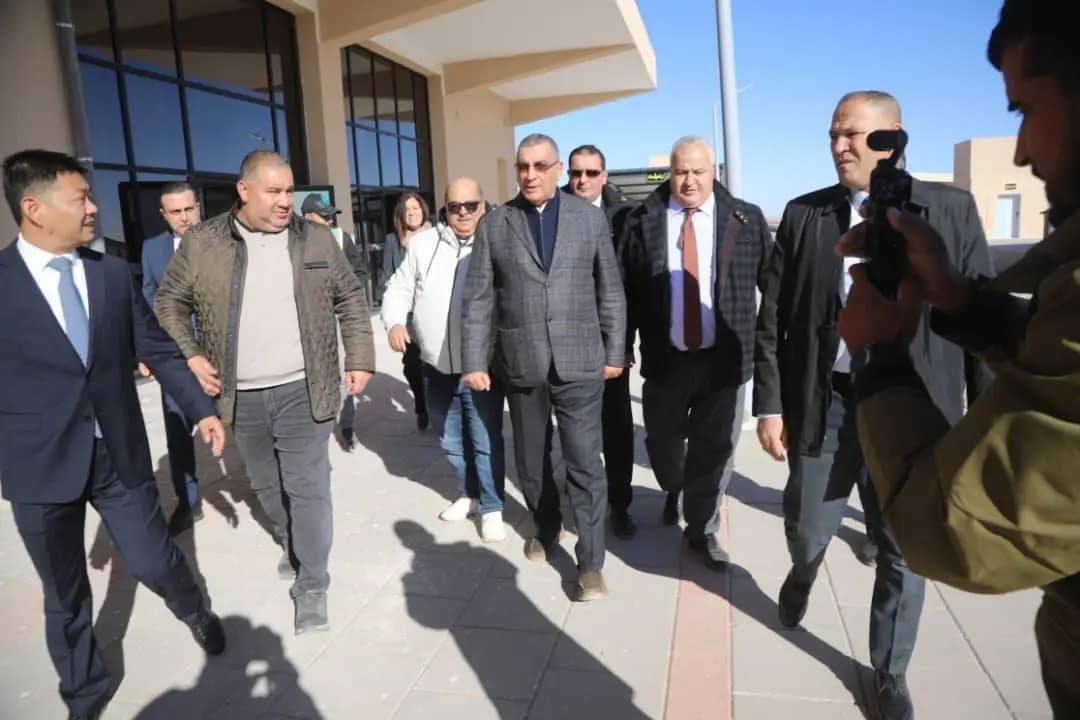 Inspección de las distintas infraestructuras de la línea ferroviaria Bechar-Beni-Abbes-Tinouf