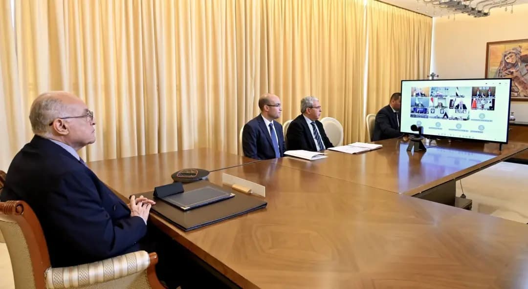 Attaf participa en la reunión del Consejo de la Liga de los Estados Árabes sobre la situación en Oriente Medio