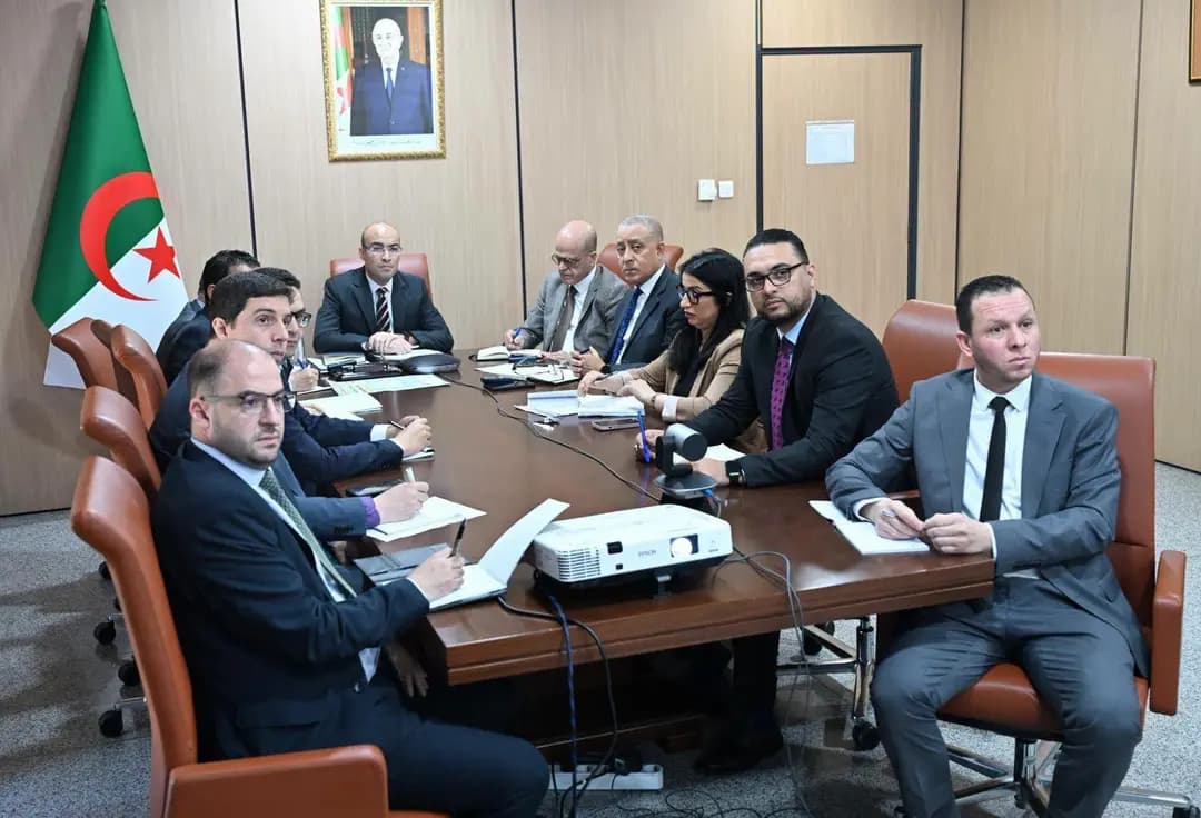 Chaib mantiene una reunión de coordinación y orientación por videoconferencia con los jefes de consulados en Francia