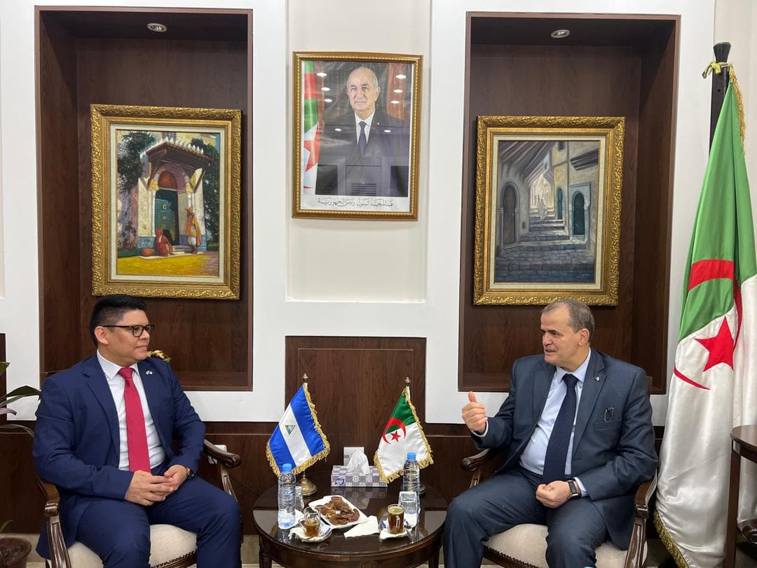 Argelia y Nicaragua trabajan en la creación de un consejo empresarial conjunto