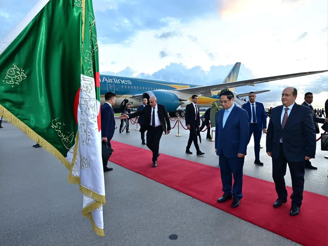 Primer ministro de Vietnam inicia visita oficial a Argel