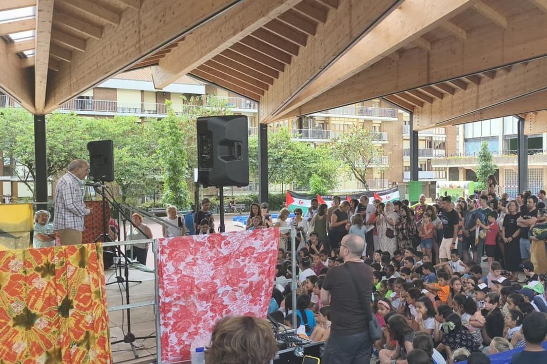 “Vacaciones en Paz” en Tolosa, un programa de solidaridad para niños saharauis