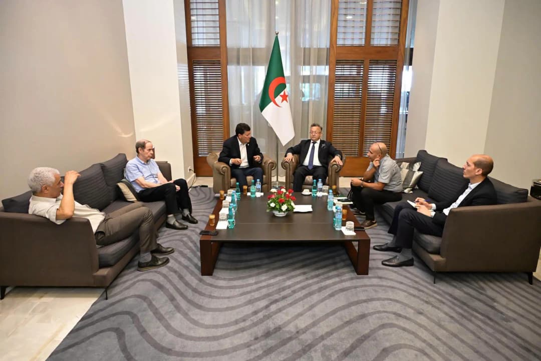 Baddari se reúne con el coordinador del Alto Consejo de la Comunidad Científica Nacional en el Extranjero