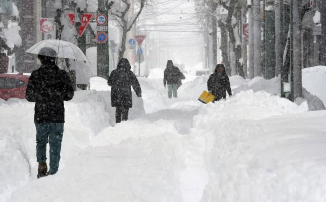 Nevadas excepcionales en Japón dejan 30 muertos