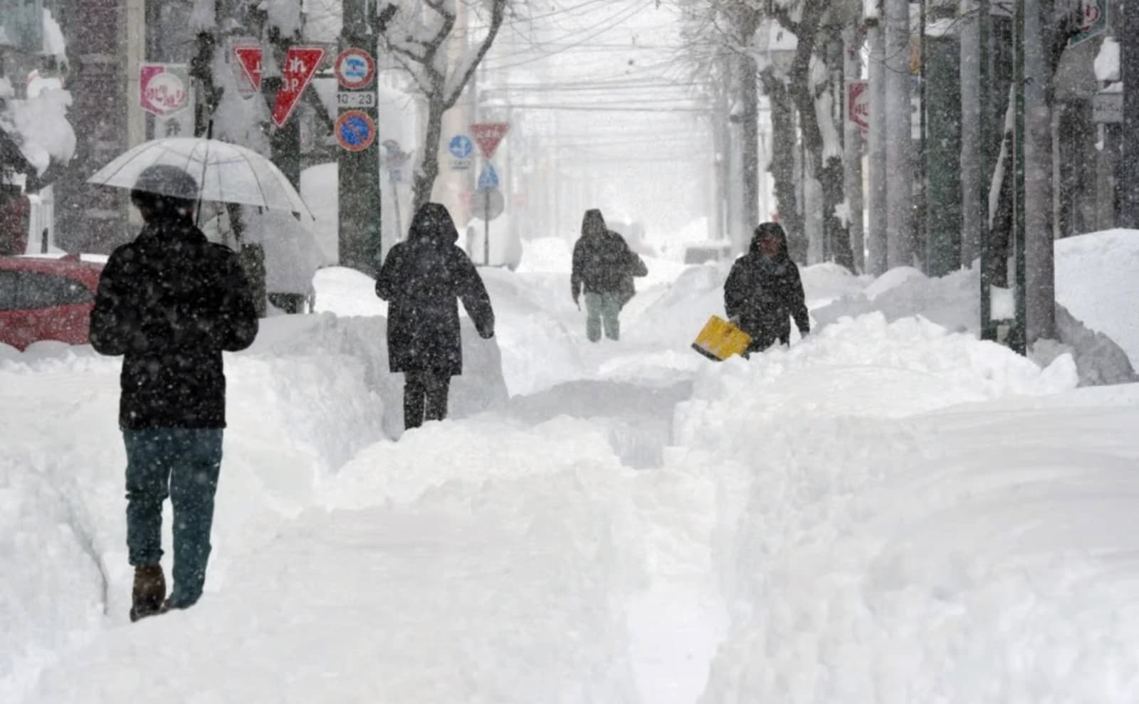 Nevadas excepcionales en Japón dejan 30 muertos