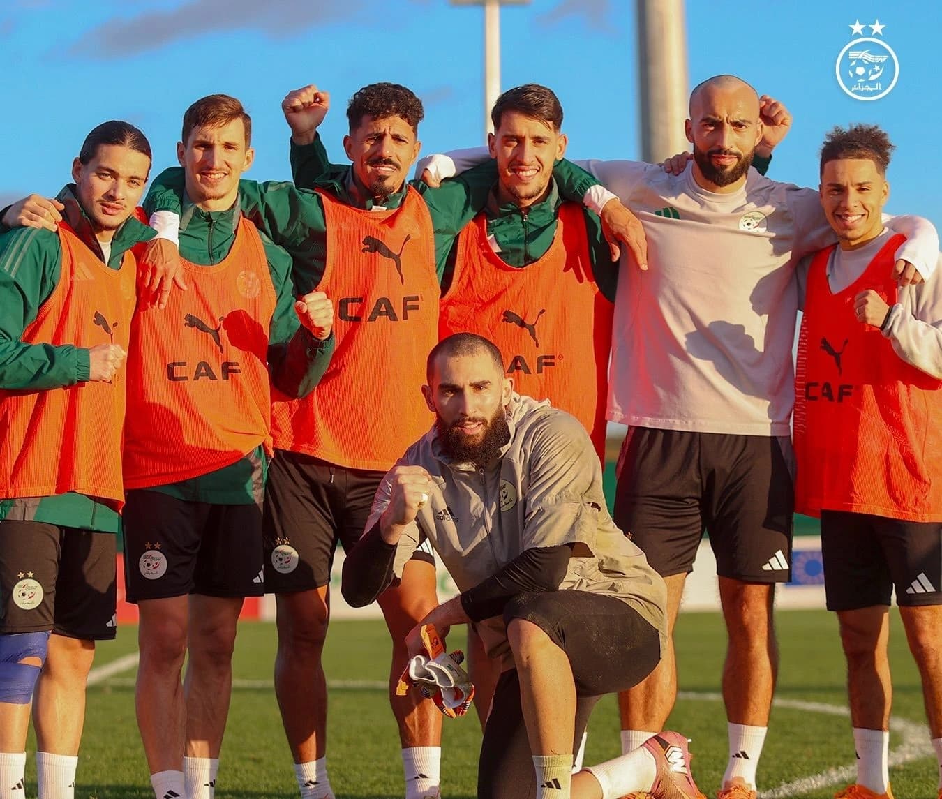 Los Verdes centrados en el partido frente a Nigeria