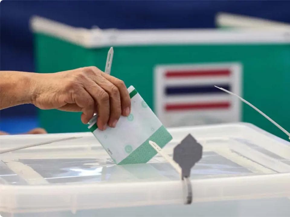 Tailandia inicia el voto anticipado para renovar la Cámara de Representantes