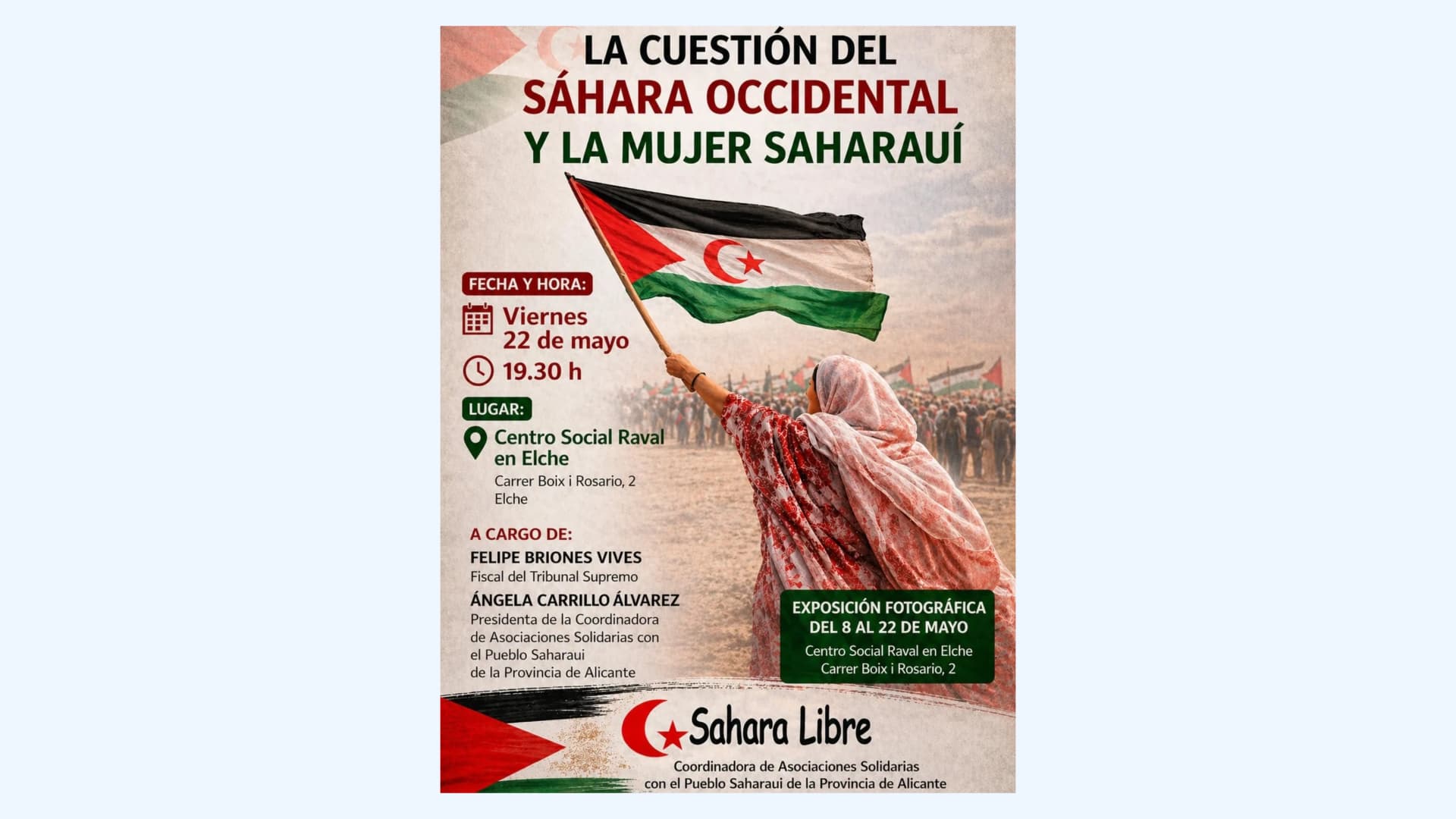 España acoge numerosas iniciativas de apoyo a la causa saharaui durante el mes de mayo