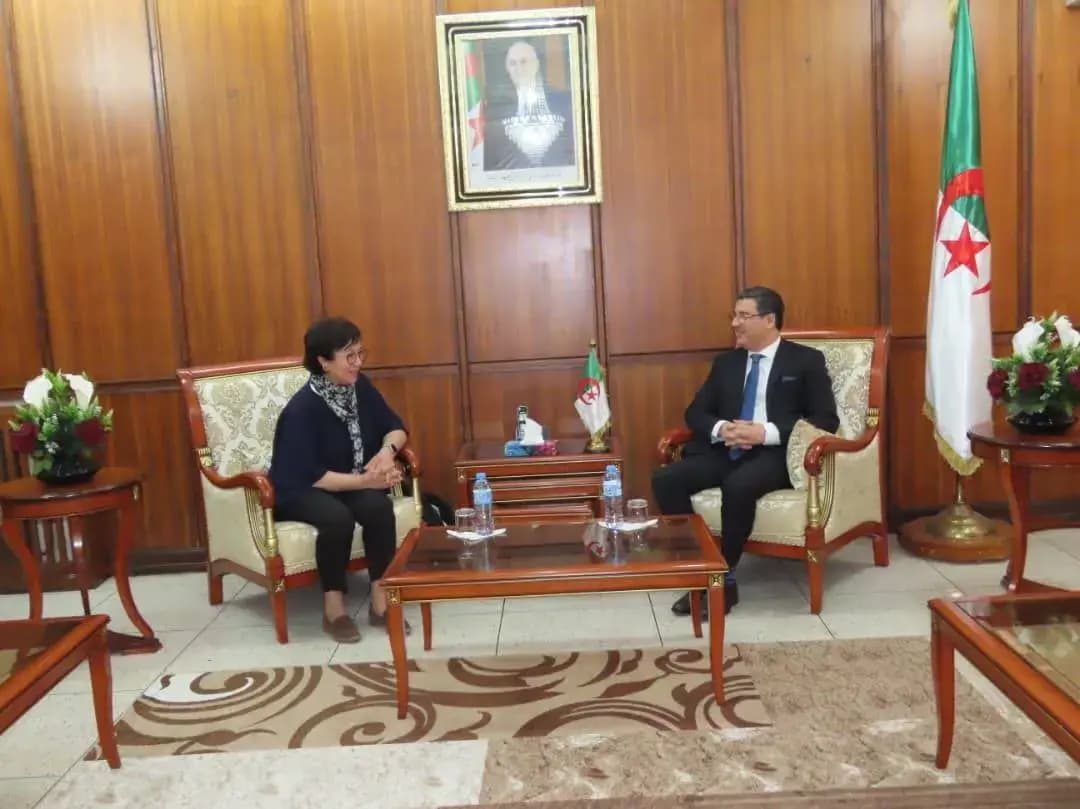 Ministro de Sanidad recibe a una delegación de la Asociación de profesionales de salud franco-argelinos de Provenza