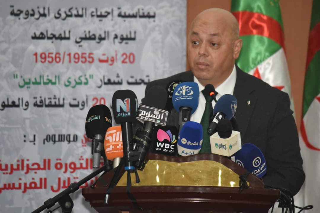 El ministro de Muyahidín y Derechohabientes, Laïd Rebiga, subrayó el miércoles en Skikda que Argelia sigue siendo una nación fuerte y cohesionada gracias a su glorioso legado histórico, que constituye su arma moral más importante frente a los diferentes desafíos.