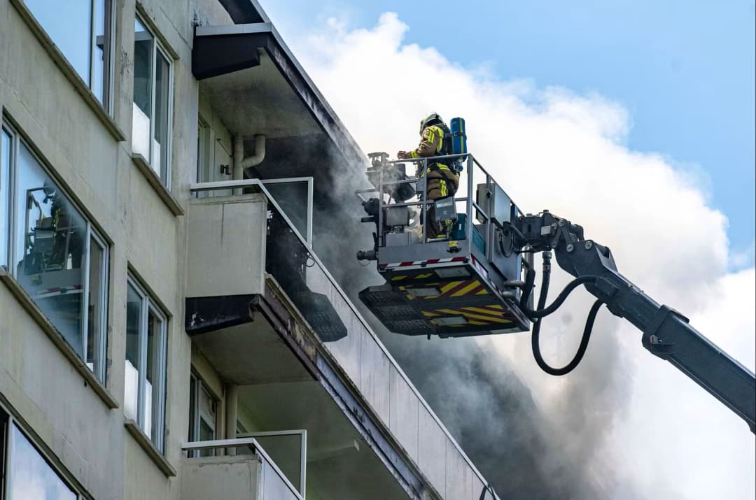 Incendio en un edificio en Bélgica deja al menos seis fallecidos