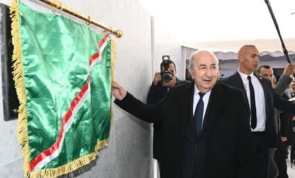 El presidente de la República, Abdelmadjid Tebboune inaugura un importante proyecto durante el primer año de su segundo mandato.