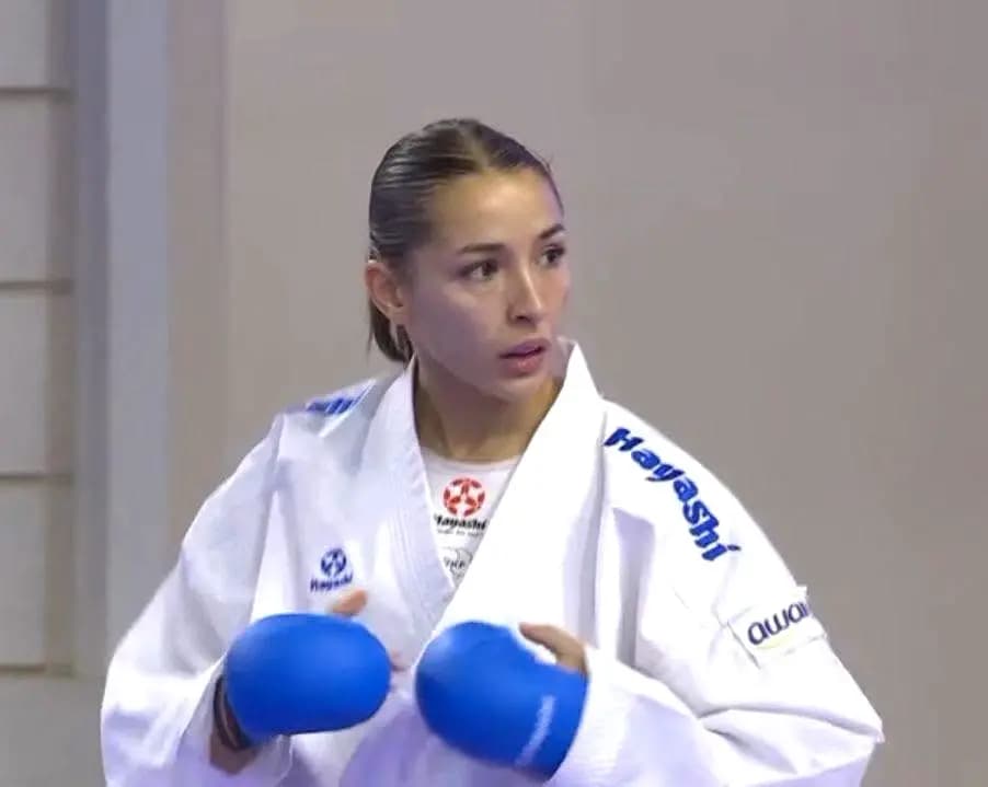 Karateka argelina Cylia Ouikene se clasifica para la final de -50 kg de los Juegos Mediterráneos