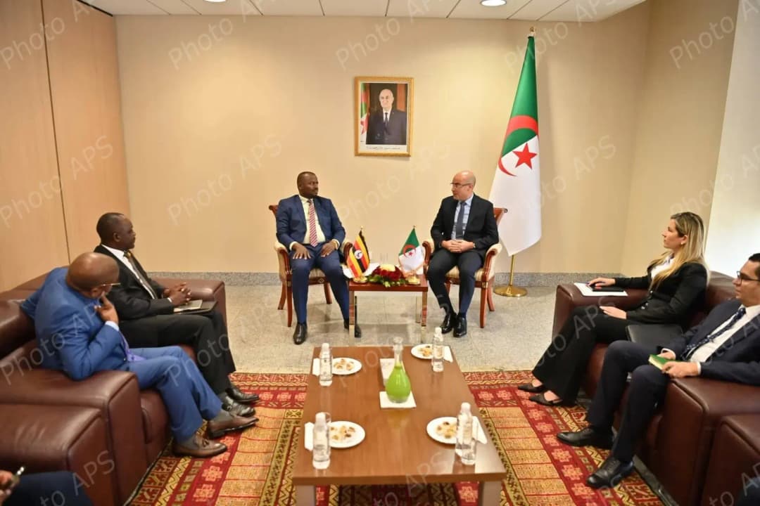 Chaib recibe al ministro de Estado para la Cooperación Regional de la República de Uganda