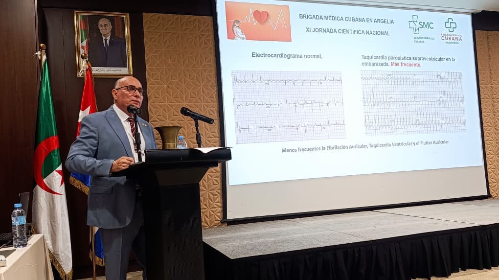 Argelia y Cuba fortalecen la cooperación médica en jornada científica en Argel
