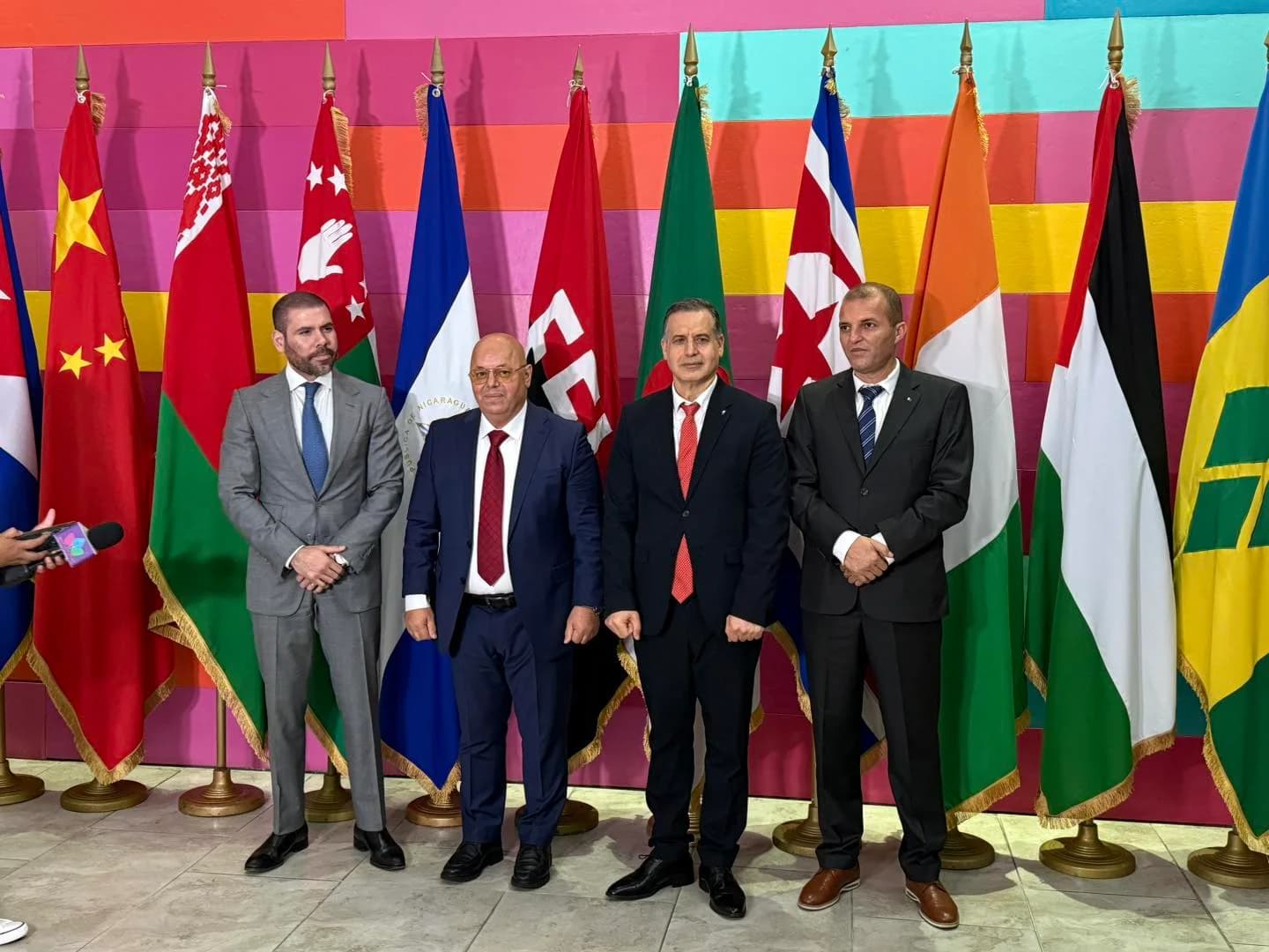 En representación del presidente de la República, Abdelmadjid Tebboune, el ministro de Muyahidin y Derechohabientes, Laïd Rebiga, participa en Managua, en las ceremonias de conmemoración del 46.º aniversario del triunfo de la Revolución Sandinista