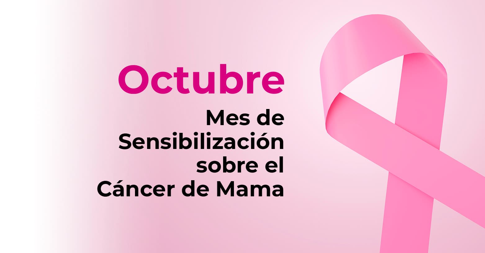 Octubre rosa: mes de sensibilización contra el cáncer de mama