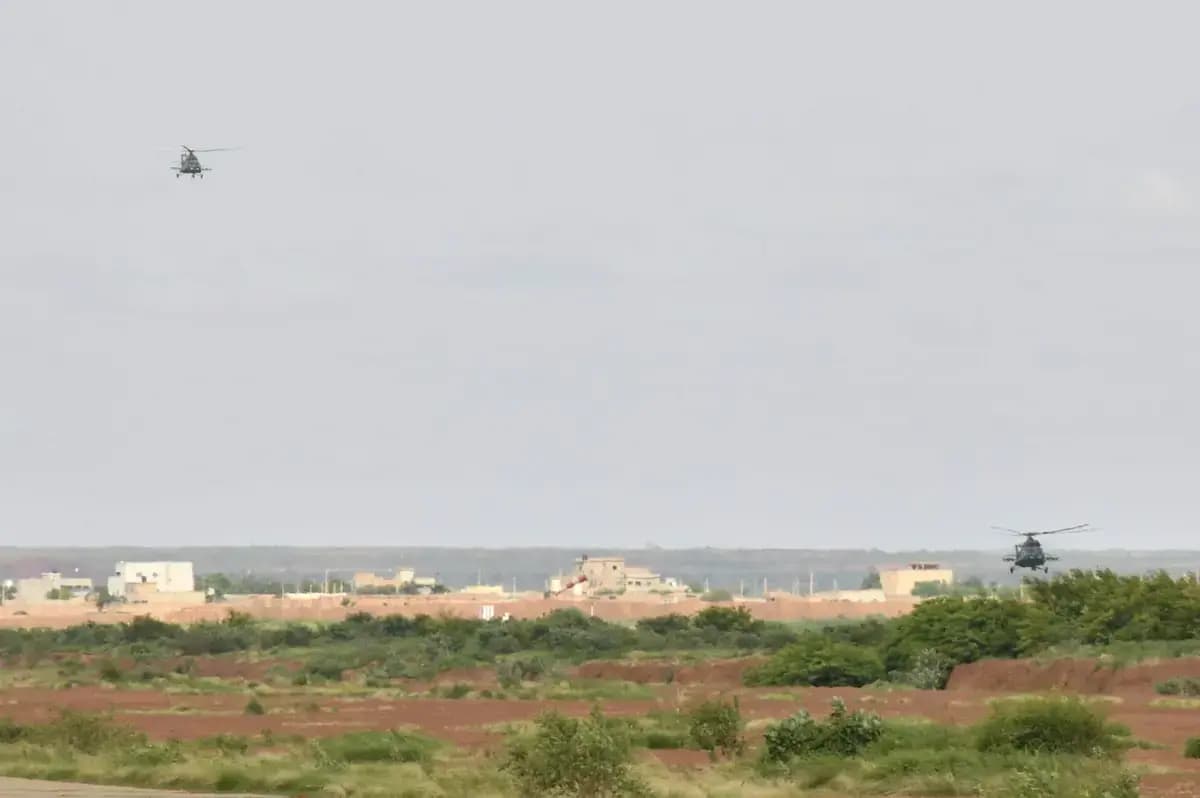 Llegada a Niamey de la donación del MDN al Ejército de Níger