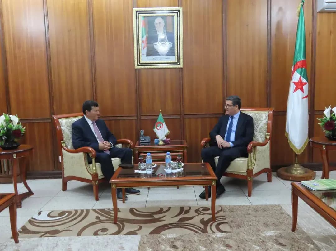 Ministro de Sanidad recibe al profesor Elias Zerhouni