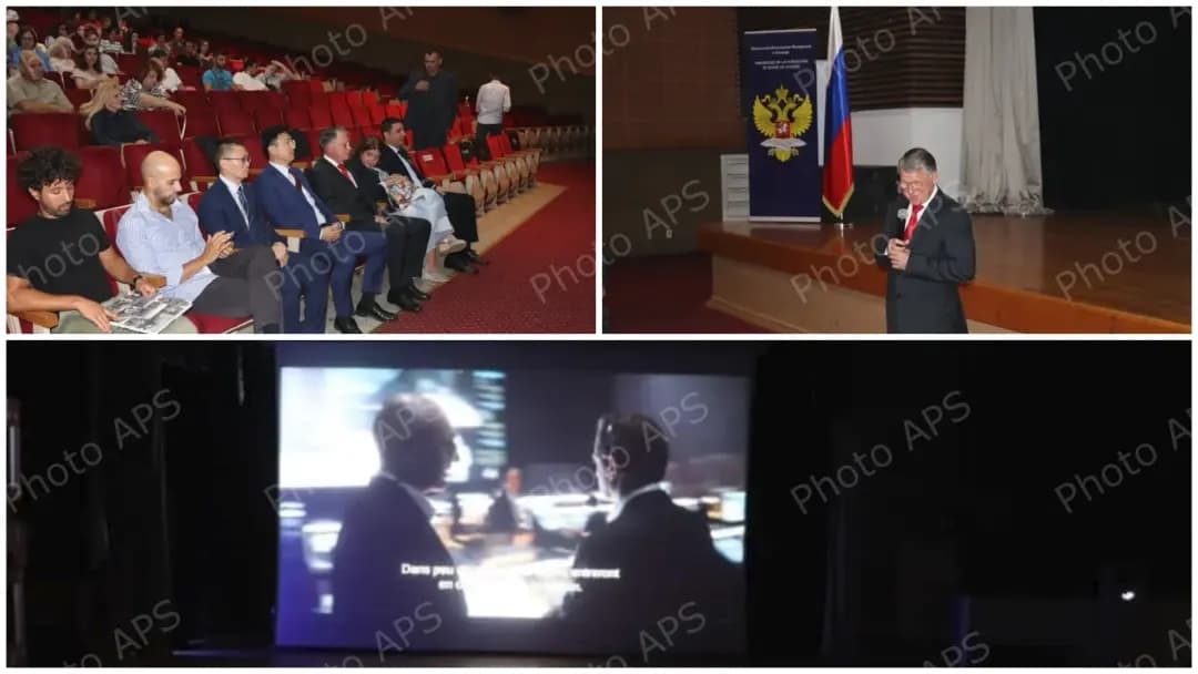 La Semana del Cine Ruso se inauguró el domingo por la noche en la sala Ibn Zeydoun con la proyección de una película dramática titulada “El desafío”.