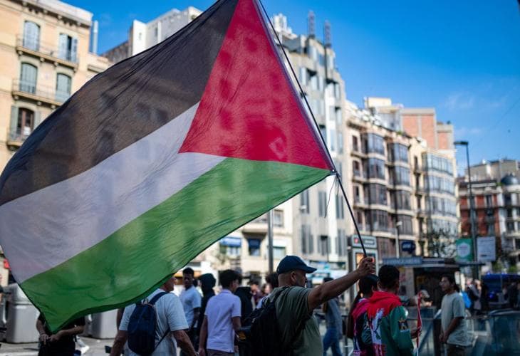 Huelga general y manifestaciones en apoyo a Palestina