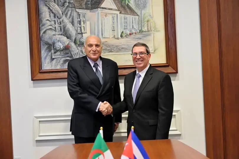 Ahmed Attaf con sus homólogos de América Latina