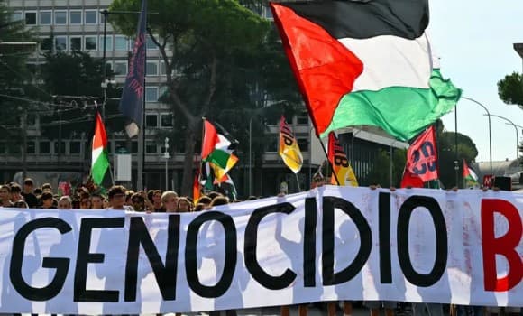 Manifestaciones, huelgas y bloqueos tienen lugar este lunes en varias ciudades italianas, donde sindicatos han llamado a la movilización para “denunciar el genocidio en Gaza”, reclamando sanciones económicas y diplomáticas contra la entidad sionista.