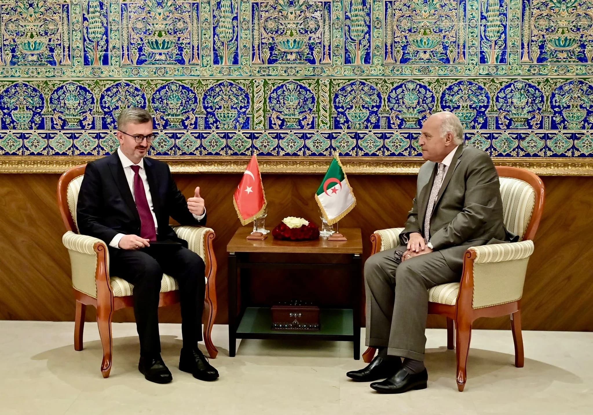 Ahmed Attaf, ministro de Estado, ministro de Asuntos Exteriores, Comunidad Nacional en el Extranjero y Asuntos Africanos