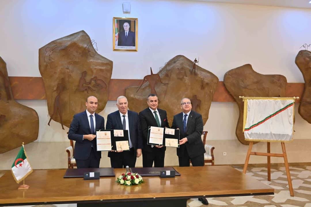 Sofiane Chaib preside la emisión de un sello dedicado a la emigración argelina