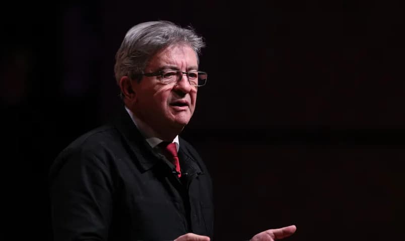 Fundador de La Francia Insumisa (LFI), Jean-Luc Mélenchon.