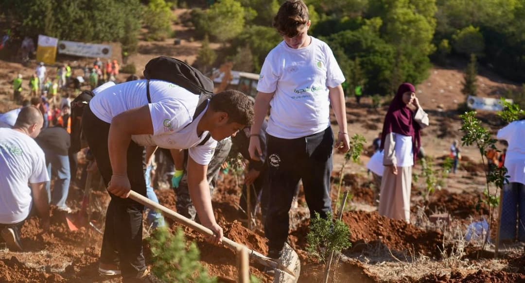 Sonatrach en la campaña de un millón de árboles
