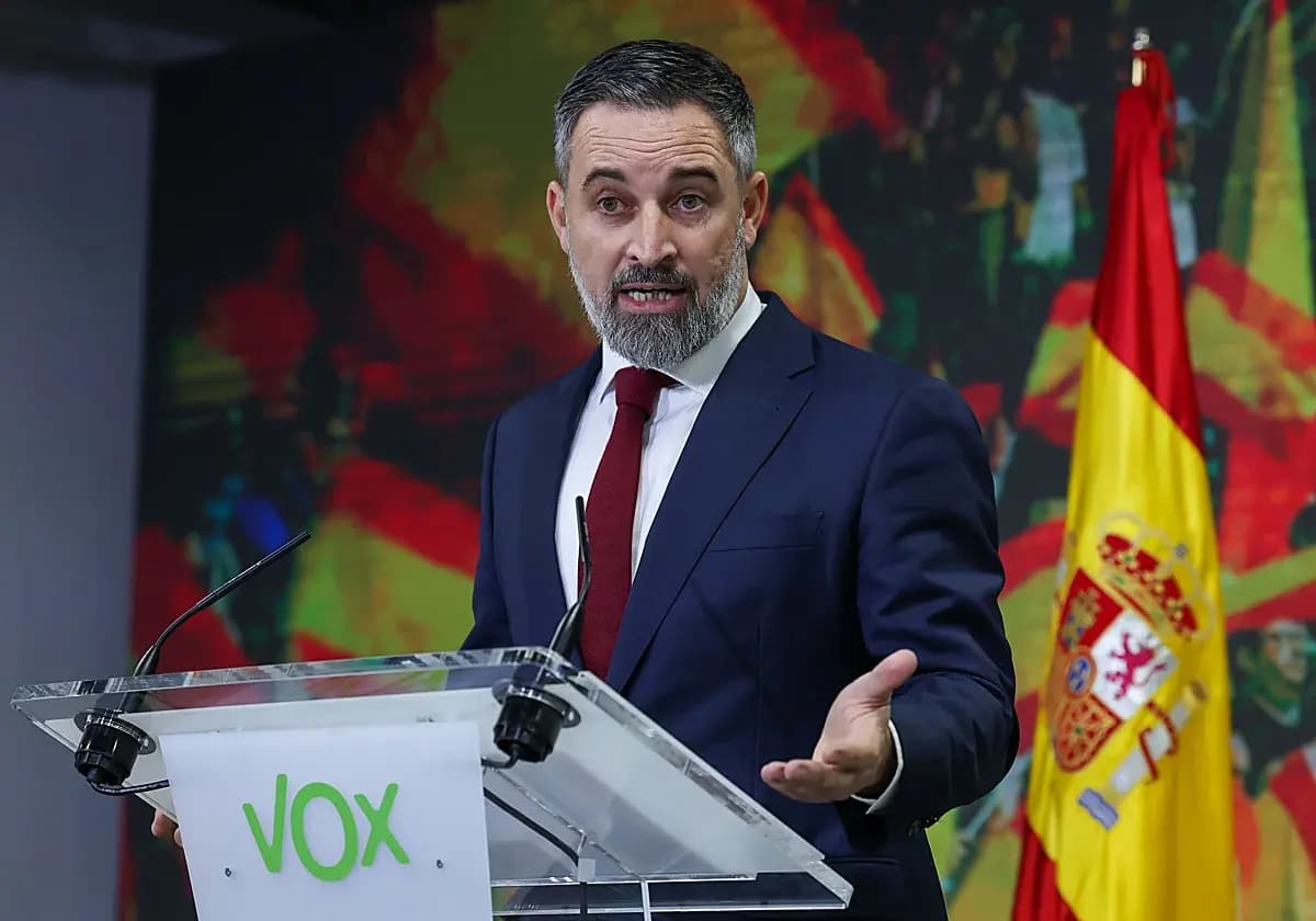 Abascal propone un muro con Marruecos y acusa a Rabat de usar la migración como presión política