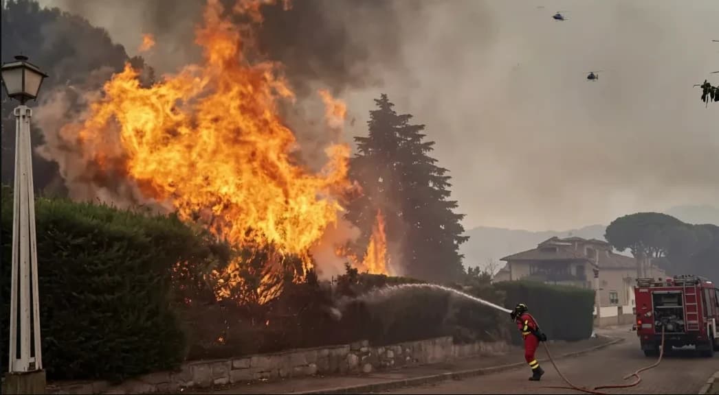 España declara la emergencia nacional por los incendios en Madrid y Ávila
