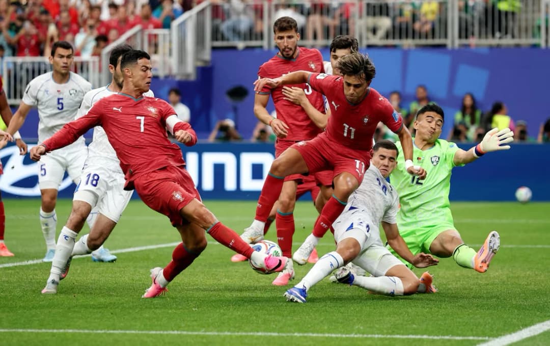 Mundial 2026: Portugal firma una manita ante Uzbekistán (5-0) con doblete de Ronaldo